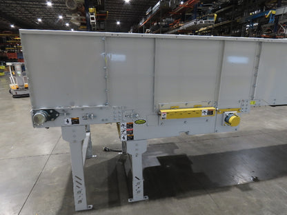 Hytrol HSS 43"x 17' 6" Slider Bed Conveyor 41" Belt 3Hp 3PH Center Drive 160fpm