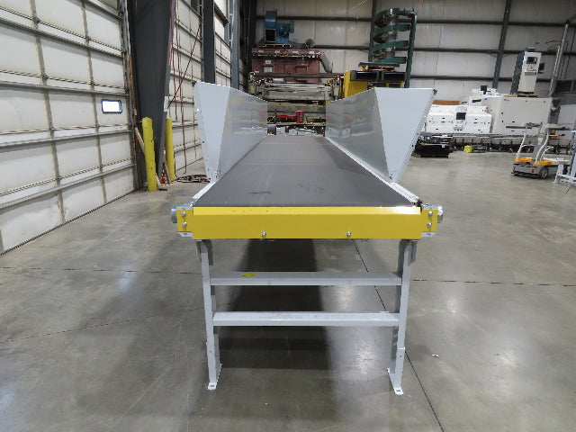 Hytrol HSS 43"x 17' 6" Slider Bed Conveyor 41" Belt 3Hp 3PH Center Drive 160fpm