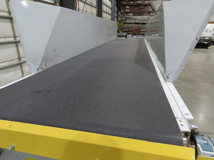 Hytrol HSS 43"x 17' 6" Slider Bed Conveyor 41" Belt 3Hp 3PH Center Drive 160fpm