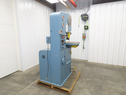 Doall 1612-1 Contourmatic 16" Vertical Bandsaw 1-1/2Hp 230V 3Ph Blade Welder