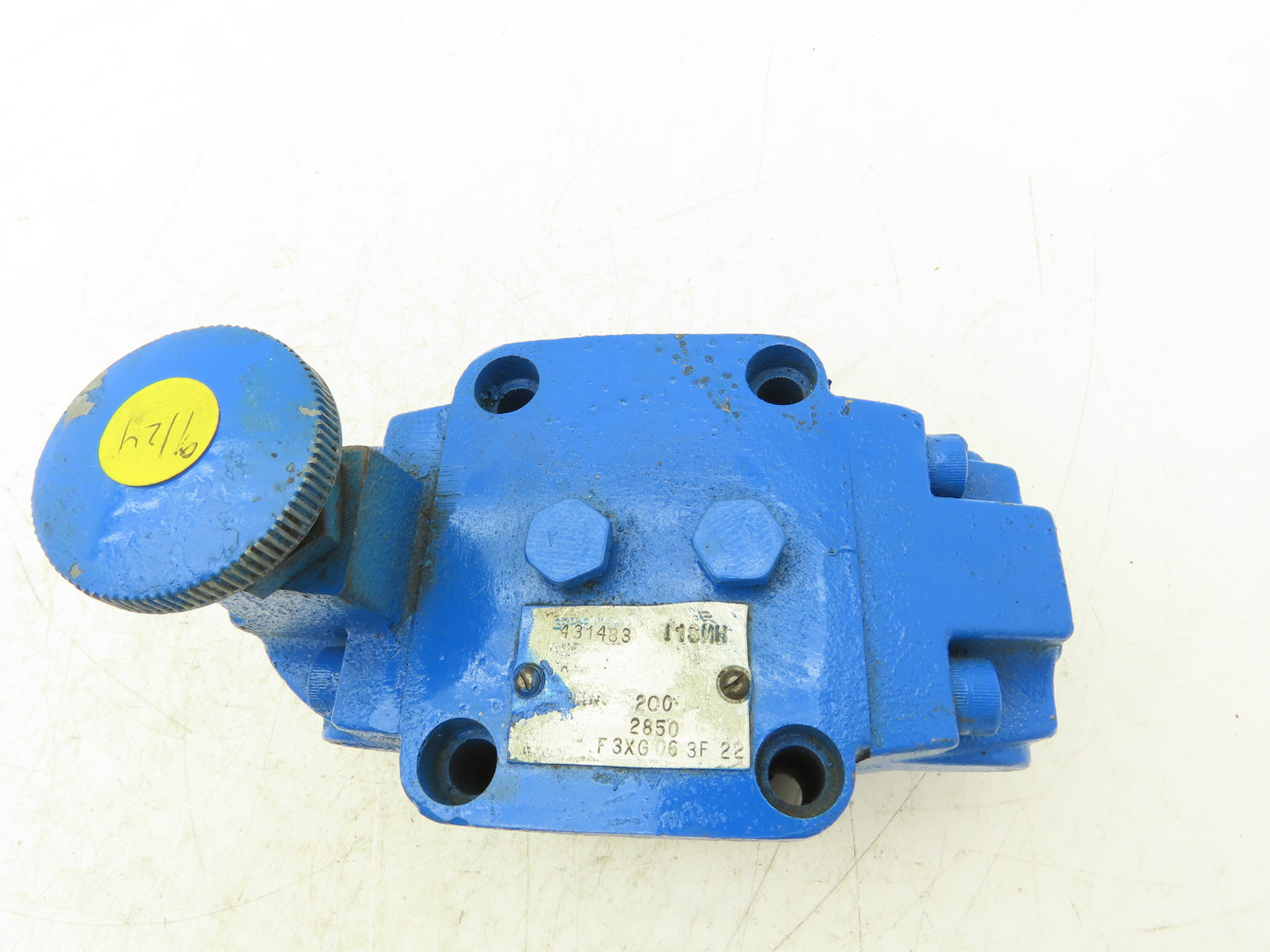 Vickers F3 XG 06 3F 22 Hydraulic Pressure Reducing Valve 200-2850 PSI 431483