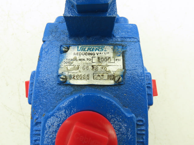 Vickers XT 06 1B 30 Hydraulic Pressure Reducing Valve 3/4"npt 1000psi