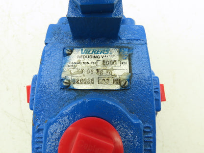 Vickers XT 06 1B 30 Hydraulic Pressure Reducing Valve 3/4"npt 1000psi