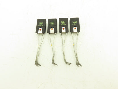 National D73534 Carbon Motor Split Brush 5/8" x 1-1/4" x 2-1/8" Lot of 4