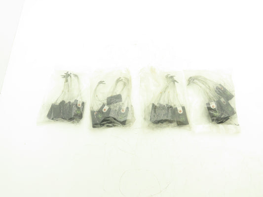 National D73534 Carbon Motor Split Brush 5/8" x 1-1/4" x 2-1/8" Lot of 4