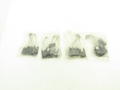 National D73534 Carbon Motor Split Brush 5/8" x 1-1/4" x 2-1/8" Lot of 4
