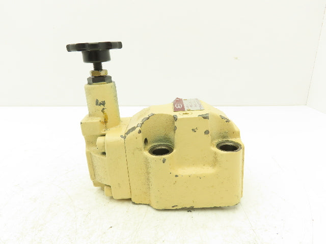 Toyo-oki HR3-BG1-06-605 Hydraulic Balancing Piston Relief Valve 72-1000 PSI