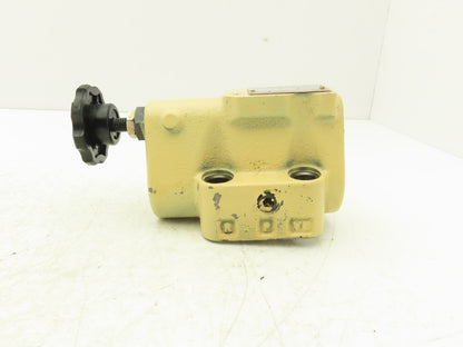 Toyo-oki HR3-BG1-04-605 Hydraulic Balancing Piston Relief Valve 72-1000 PSI