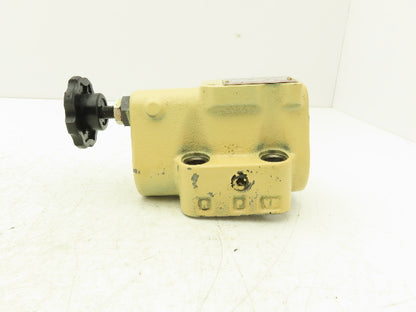 Toyo-oki HR3-BG1-04-605 Hydraulic Balancing Piston Relief Valve 72-1000 PSI