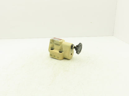 Toyo-oki HR3-BG1-04-605 Hydraulic Balancing Piston Relief Valve 72-1000 PSI