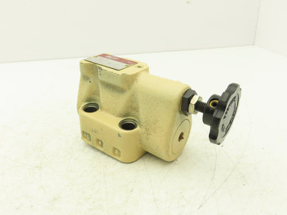 Toyo-oki HR3-BG1-04-605 Hydraulic Balancing Piston Relief Valve 72-1000 PSI