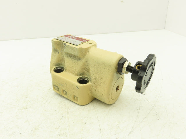 Toyo-oki HR3-BG1-04-605 Hydraulic Balancing Piston Relief Valve 72-1000 PSI