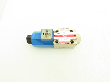Toyo-oki HD3-2S-BcA-025A-WDD2-UL-A Hydraulic Directional Solenoid Valve 24VDC