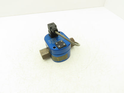 Japan Flow Controls VS-601-2 Hydraulic Flow Meter 70 LPM G3/4"