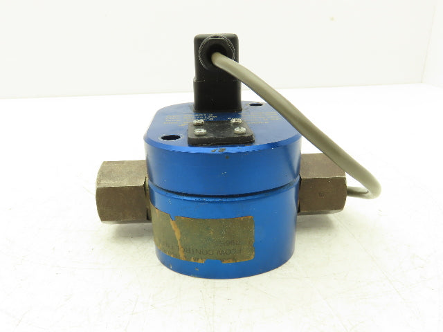 Japan Flow Controls VS-601-2 Hydraulic Flow Meter 70 LPM G3/4"