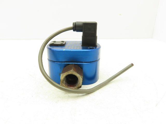 Japan Flow Controls VS-601-2 Hydraulic Flow Meter 70 LPM G3/4"