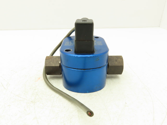Japan Flow Controls VS-601-2 Hydraulic Flow Meter 70 LPM G3/4"