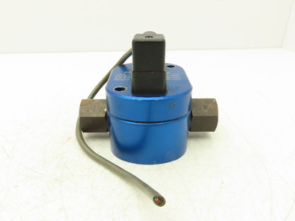 Japan Flow Controls VS-601-2 Hydraulic Flow Meter 70 LPM G3/4"