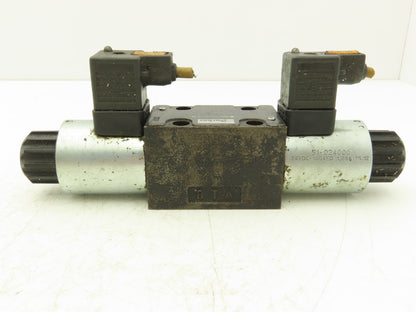 Parker D1VW004CNJW91 Hydraulic Directional Solenoid Valve 5000 PSI 24VDC