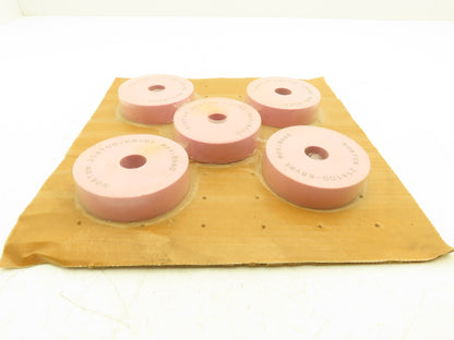 Norton 25A100-K8VBE Alundum Grinding Wheel 3.75" x 1" x 7/8" 8660RPM Lot of 5