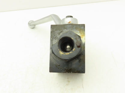 Hirose F-HBV-Y-T06-1832 3-Way Ball Valve 3/4"npt High Pressure