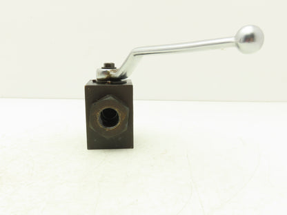 Hirose F-HBV-Y-T06-1832 3-Way Ball Valve 3/4"npt High Pressure