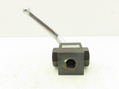 Hirose F-HBV-Y-T06-1832 3-Way Ball Valve 3/4"npt High Pressure