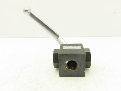 Hirose F-HBV-Y-T06-1832 3-Way Ball Valve 3/4"npt High Pressure