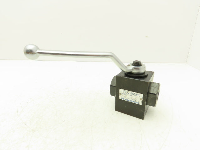 Hirose F-HBV-Y-T06-1832 3-Way Ball Valve 3/4"npt High Pressure