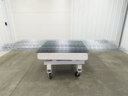 Husky WBS22-4-3M-EZ Cable Tray 2"x8"x8' Easy Connect Wire Basket Lot of 13