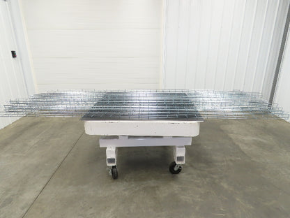 Husky WBS22-4-3M-EZ Cable Tray 2"x8"x8' Easy Connect Wire Basket Lot of 13