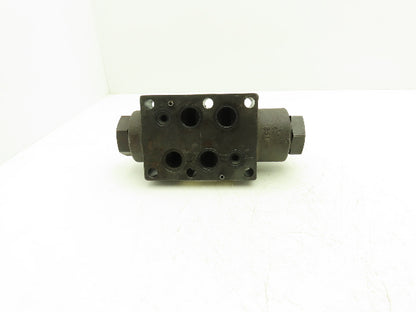 Parker D1VW20HNJWF-75 Hydraulic Directional Solenoid Valve D61VWB4NJWF-75 24VDC