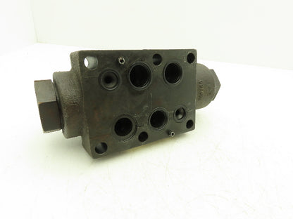 Parker D1VW20HNJWF-75 Hydraulic Directional Solenoid Valve D61VWB4NJWF-75 24VDC