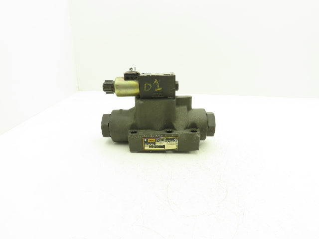 Parker D1VW20HNJWF-75 Hydraulic Directional Solenoid Valve D61VWB4NJWF-75 24VDC