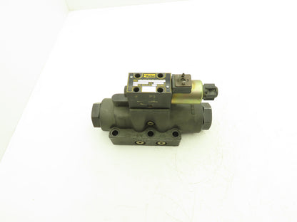 Parker D1VW20HNJWF-75 Hydraulic Directional Solenoid Valve D61VWB4NJWF-75 24VDC