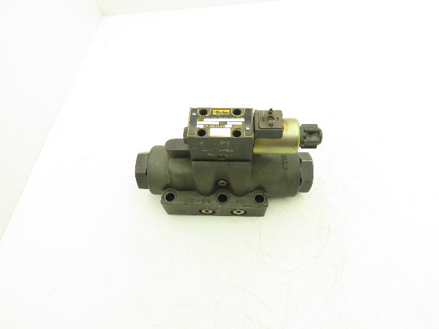 Parker D1VW20HNJWF-75 Hydraulic Directional Solenoid Valve D61VWB4NJWF-75 24VDC