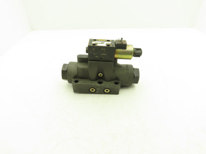 Parker D1VW20HNJWF-75 Hydraulic Directional Solenoid Valve D61VWB4NJWF-75 24VDC