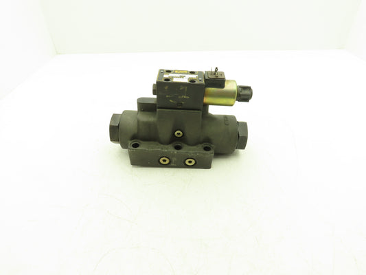 Parker D1VW20HNJWF-75 Hydraulic Directional Solenoid Valve D61VWB4NJWF-75 24VDC