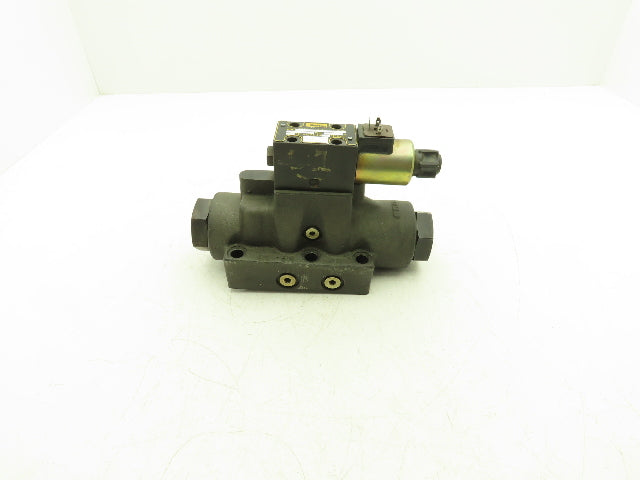 Parker D1VW20HNJWF-75 Hydraulic Directional Solenoid Valve D61VWB4NJWF-75 24VDC