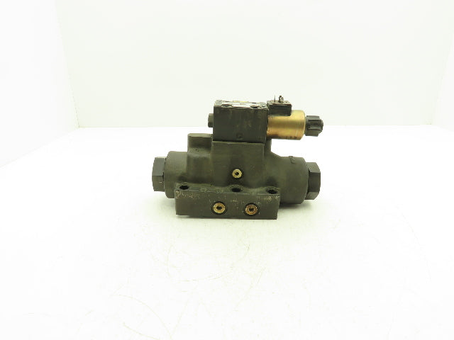 Parker D1VW20HNJWF-75 Hydraulic Directional Solenoid Valve D61VWB4NJWF-75 24VDC
