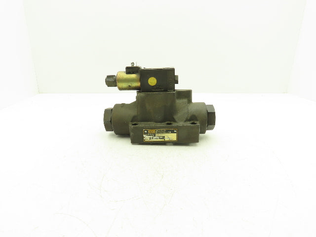 Parker D1VW20HNJWF-75 Hydraulic Directional Solenoid Valve D61VWB4NJWF-75 24VDC