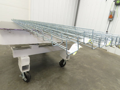 Legrand CF54/50EZ Cablofil Cable Tray 2" x 2" x 10' Galvanized Wire Lot of 11