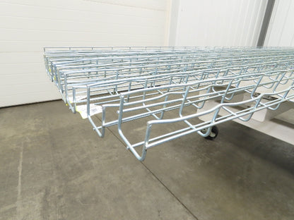 Legrand CF54/50EZ Cablofil Cable Tray 2" x 2" x 10' Galvanized Wire Lot of 11