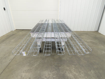 Legrand CF54/100EZ Cablofil Cable Tray 2" x 4" x 10' Galvanized Wire Lot of 10