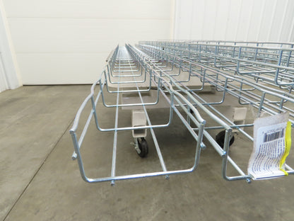 Legrand CF54/100EZ Cablofil Cable Tray 2" x 4" x 10' Galvanized Wire Lot of 10