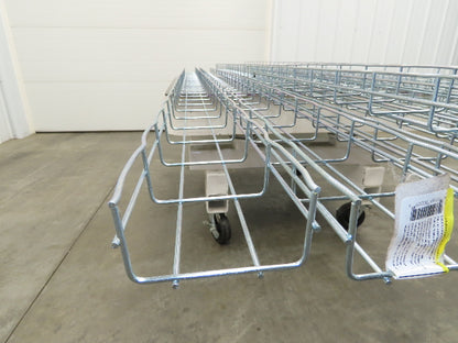 Legrand CF54/100EZ Cablofil Cable Tray 2" x 4" x 10' Galvanized Wire Lot of 10