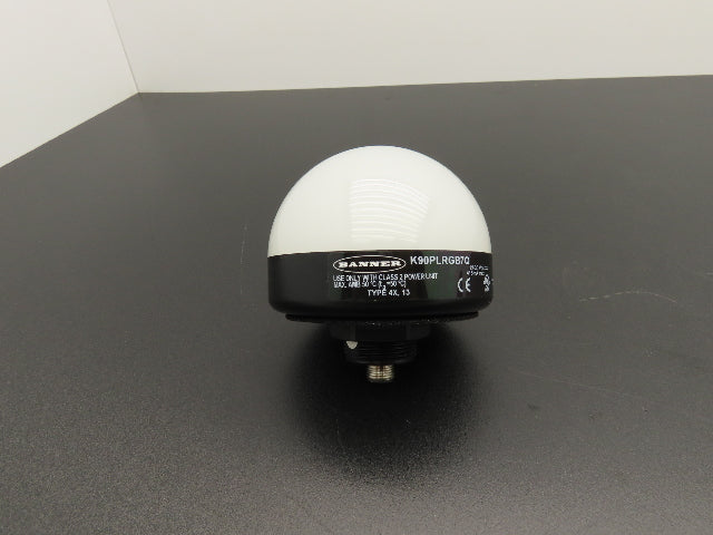 Banner K90PLRGB7Q LED RGB Indicator 7-Color K90 Pro Series 12-30VDC 5-Pin M12