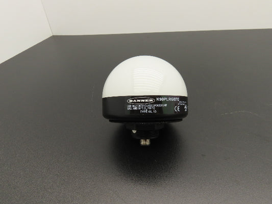 Banner K90PLRGB7Q LED RGB Indicator 7-Color K90 Pro Series 12-30VDC 5-Pin M12