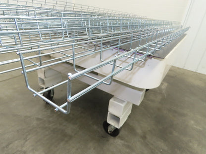 Legrand CF54/100EZ Cablofil Cable Tray 2" x 4" x 8' Galvanized Wire Lot of 15