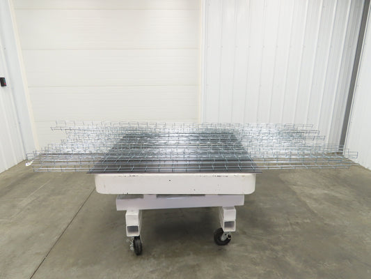 Legrand CF54/100EZ Cablofil Cable Tray 2" x 4" x 8' Galvanized Wire Lot of 15
